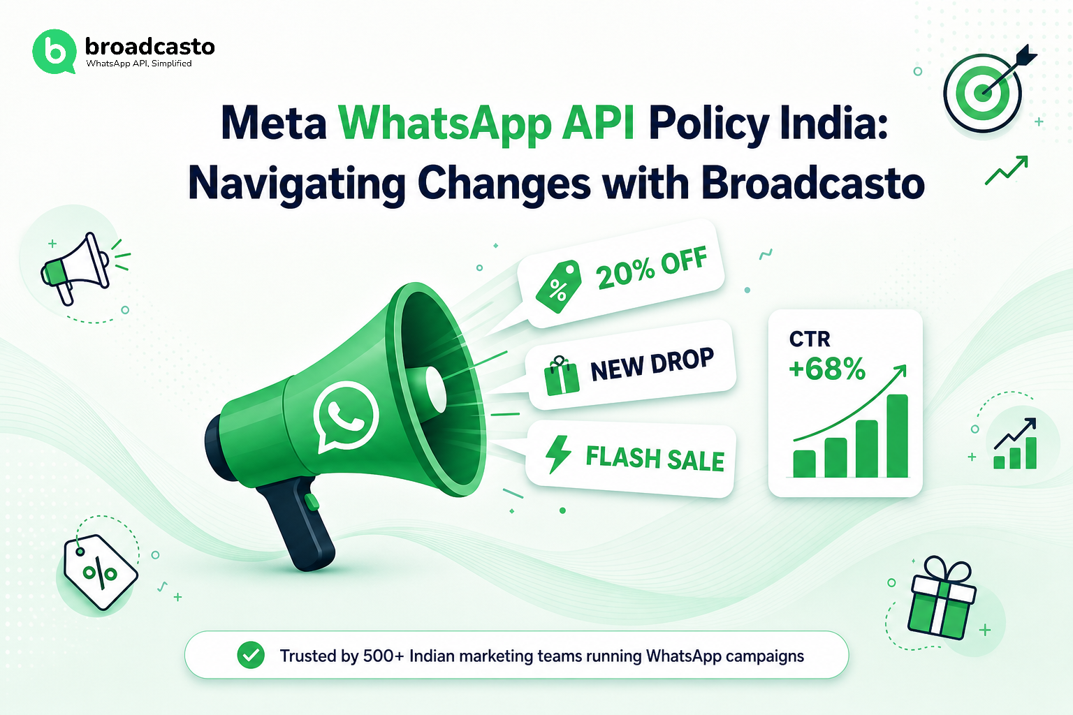Meta WhatsApp API Policy India: Navigating Changes with Broadcasto